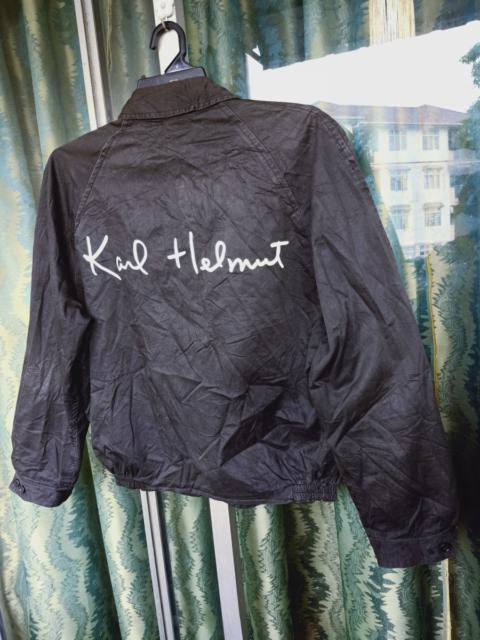 Other Designers Karl Helmut - Karl Helmut spell out jacket