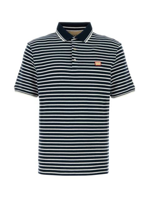 Valentino Valentino Garavani Men Embroidered Piquet Polo Shirt