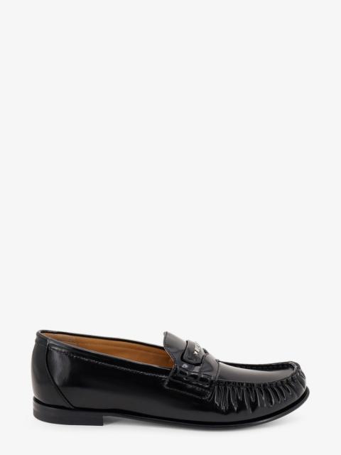 FENDI Fendi Women Leather Scrunch Loafers