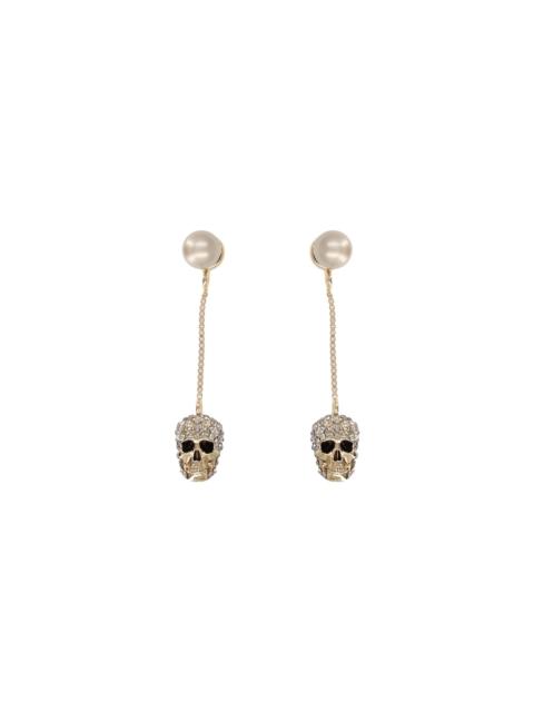 Alexander McQueen "skull" Dangle Earrings