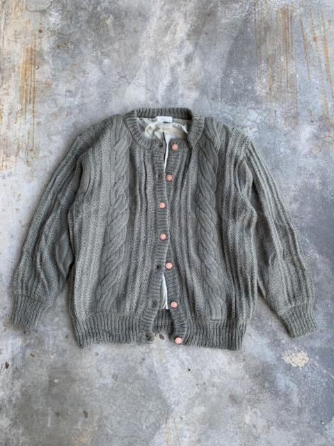 Other Designers Vintage - Vintage JapaneseBrand Majolica Wool Mohair Cardigan Jacket