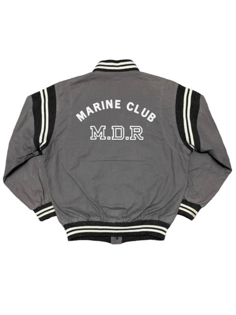 Other Designers Archival Clothing - Vintage Marina Delrey Marine Club Varisty Jacket