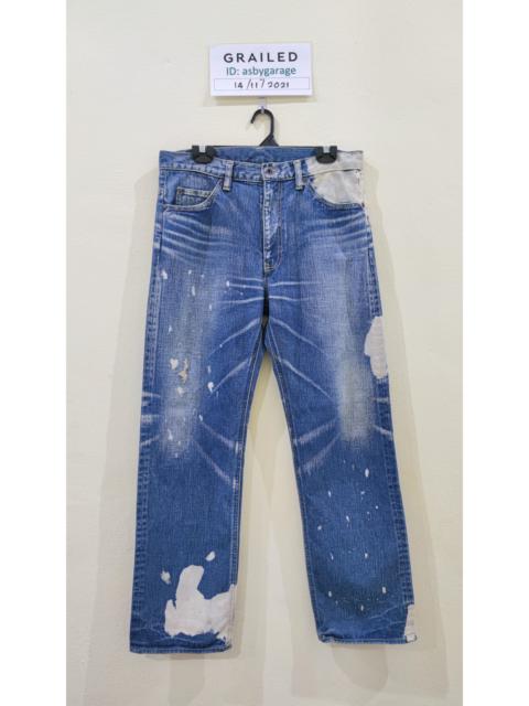 Other Designers Distressed Denim - !HYPE! Vintage Classic Five Distressed Paint Design