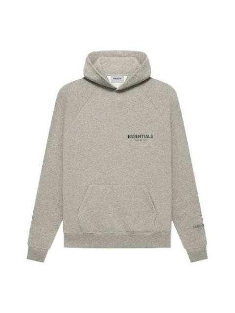 ESSENTIALS Fear of God Essentials FW21 Hoodie 'Dark Heather Oatmeal' FOG-FW21-158