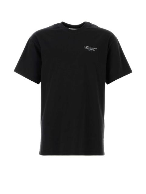 Givenchy Givenchy Men Black Cotton T-Shirt