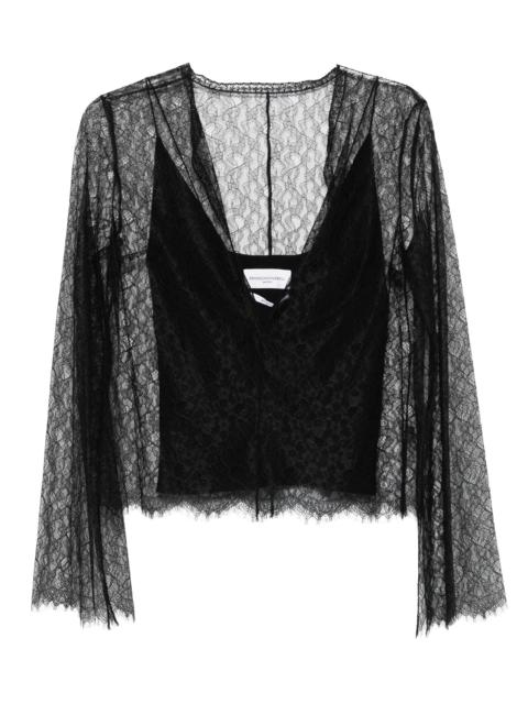 BRANDON MAXWELL The Eloise lace blouse