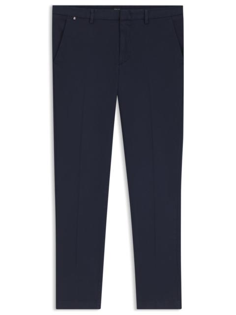 BOSS SLIM-FIT CHINOS IN A STRETCH-COTTON BLEND