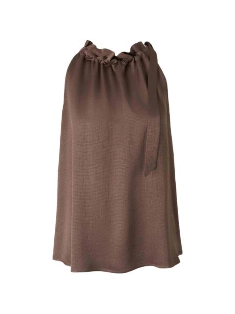 PESERICO Peserico Ruffled Tie-fastening Top