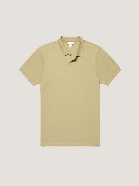 Sunspel Piqué Polo Shirt