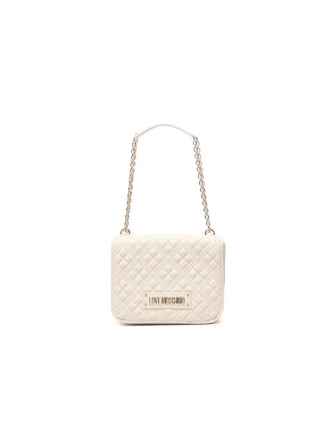 Moschino Love Moschino Quilted Shoulder Bag With Logo