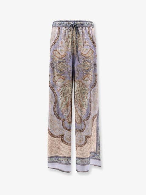 Zimmermann Zimmermann Wanderlust Relaxed Silk Trousers
