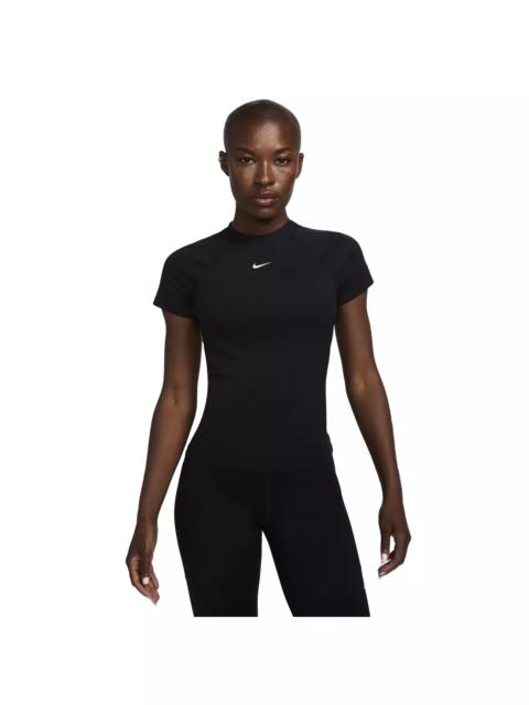 Nike Women's Pro Dri-FIT Short-Sleeve Top - Black