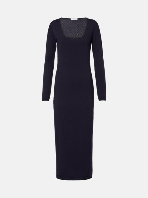 Max Mara Sophia wool-blend midi dress