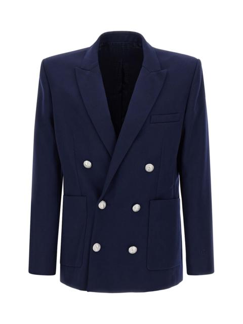 Balmain Grain De Poudre Blazer