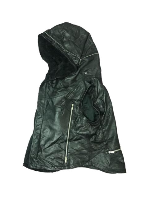 Other Designers 🔥 OFFER NOW 🔥 DESIGNER JAPAN LEATHER SLEEVELESS RARE DESIGN