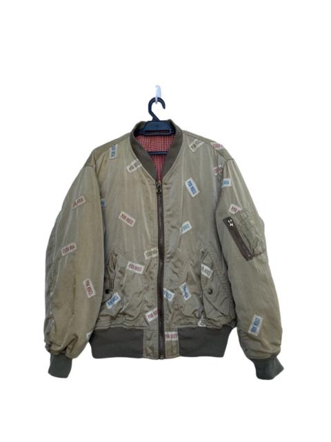 Helmut Lang JAPAN BRAND PINK HOUSE BOMBERS JACKET