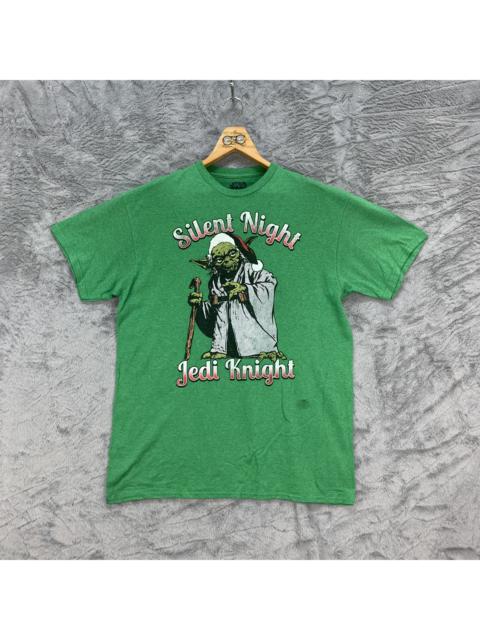 Other Designers Star Wars Yoda Silent Night Jedi Night Printed T #4182-145