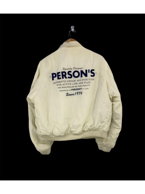 Other Designers Bomber Jacket - Vintage Person’s Ma-1 Bomber Jacket Special Design Rare
