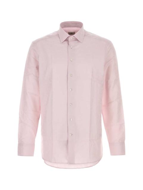 Etro Etro Men Pastel Pink Jacquard Shirt