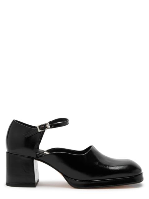 MIISTA Miista Yara 65 Leather Pumps