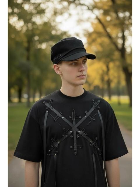 Other Designers CA4LA Grunge Safety Pin Undercover Iconic Style Designer Hat