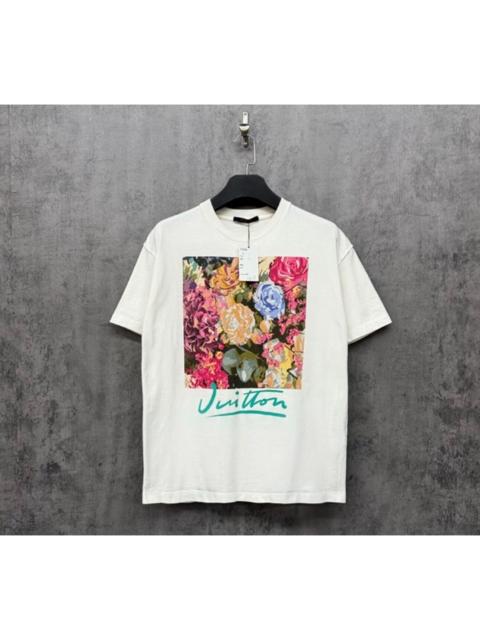 Louis Vuitton Louis Vuitton floral logo short-sleeved shirt
