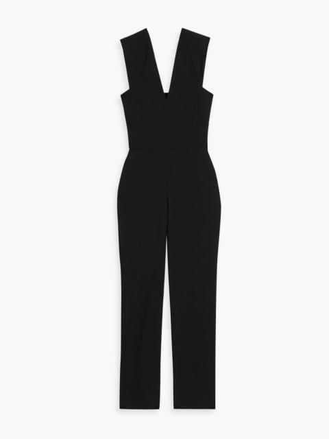 Other Designers Isisa wool-blend twill jumpsuit