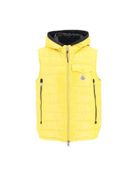 Moncler Moncler Ragot Hooded Down Gilet 'Medium Yellow'