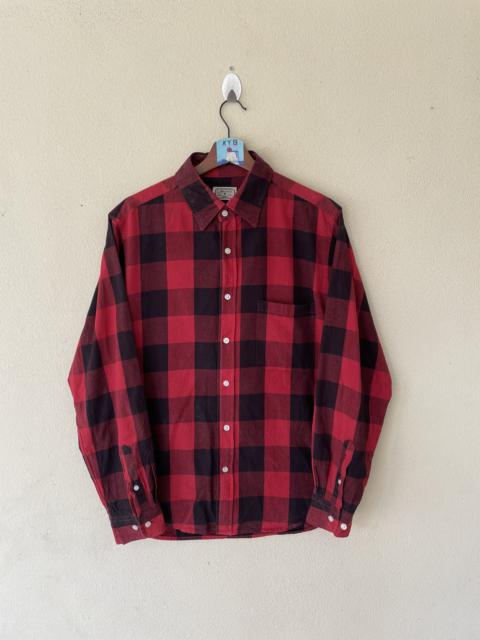 Other Designers Vintage - VINTAGE MARLOND PLAID TARTAN FLANNEL