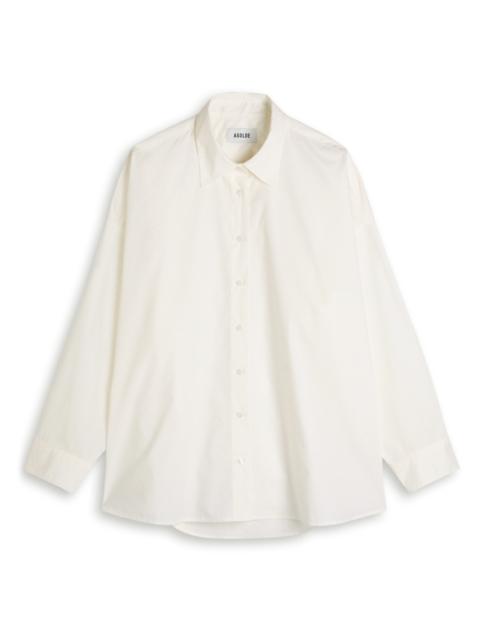 AGOLDE Agolde Roux Cotton-poplin Shirt