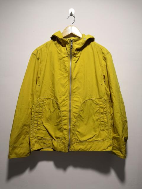 Other Designers Uniqlo Yellow Light Mens Zipper Hooded Jacket