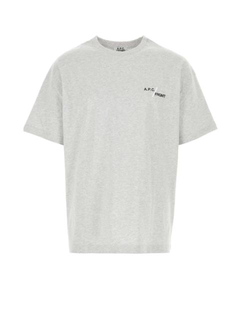 A.P.C. A.P.C. Men Grey Cotton A.P.C. X Frgmt T-Shirt