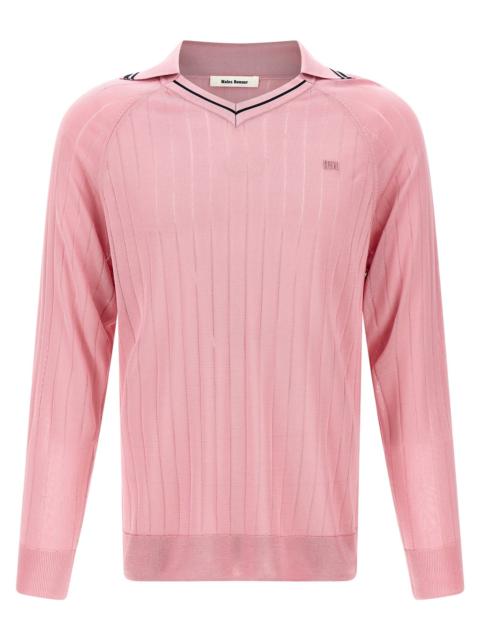 Wales Bonner Men 'Roots Polo Shirt' Sweater