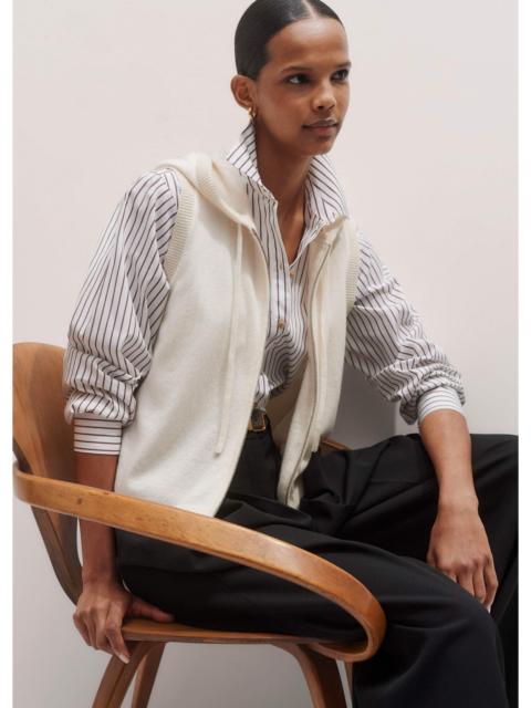 ME+EM Sleeveless Zip Hoodie