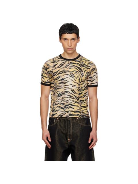 KENZO Yellow Kenzo Paris 'KENZO Tiger' Slim T-shirt