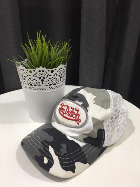 Other Designers Vintage - Rara Cap Trucker Camo Von Dutch