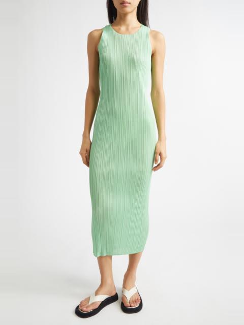 Pleats Please Issey Miyake Pleats Please Issey Miyake New Colorful Basics 4 Pleated Sleeveless Dress in Light Green at Nordstro