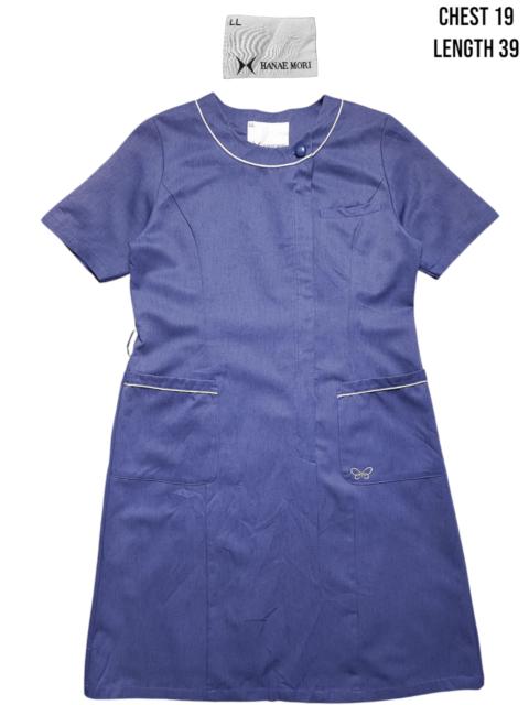 Other Designers Hanae Mori - Vintage Boutique Long Dress Shirt