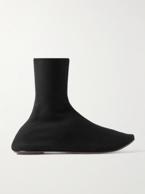 LESET Louis Stretch-ponte Sock Boots