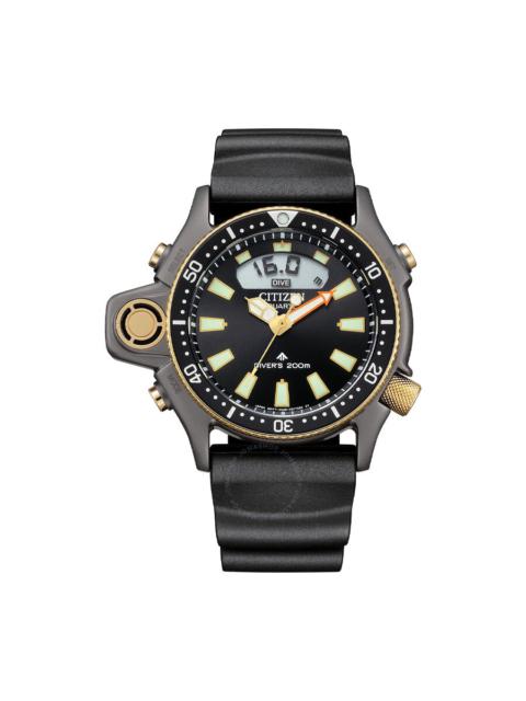 Citizen - Citizen Promaster Aqualand Quartz Analog-Digital Black Dial Men's Watch JP2008-06E