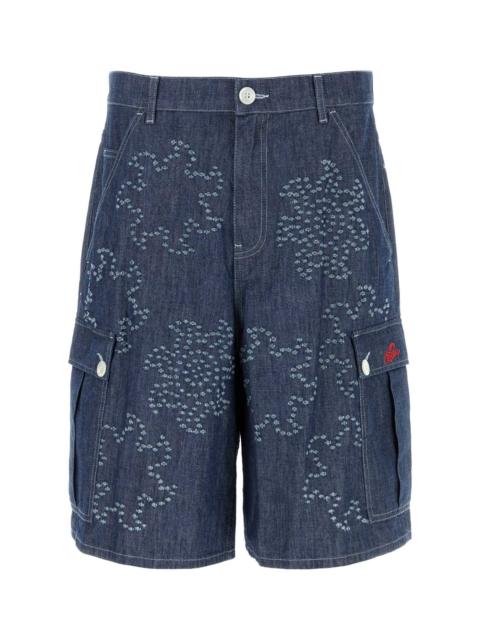 Marni Marni Men Denim Bermuda Shorts
