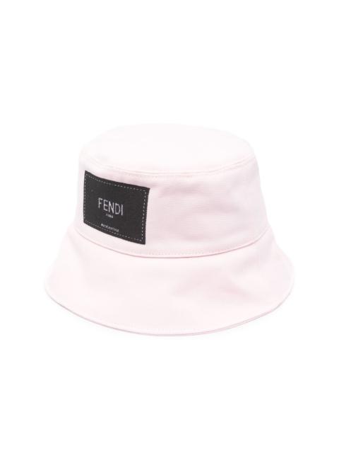 logo-patch bucket hat