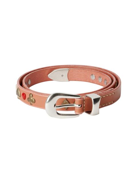 Our Legacy Card Deck Belt 'Pink'