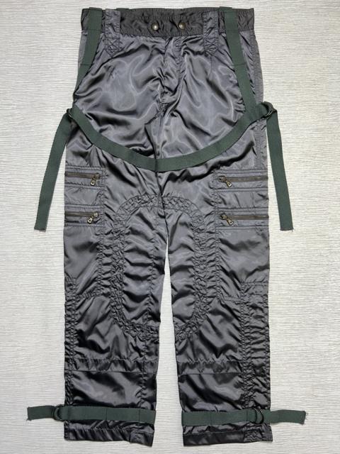 Dolce & Gabbana Dolce & Gabbana - FW03 - Bondage Parachute Nylon Cargo Pants