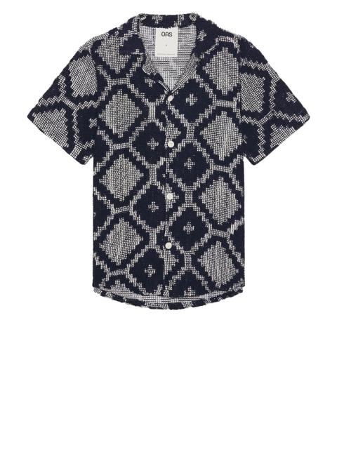 OAS Trastevere Cuba Crochet Shirt