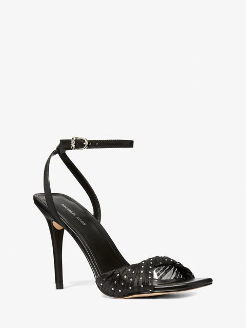 MICHAEL KORS Kiana Embellished Tulle Sandal