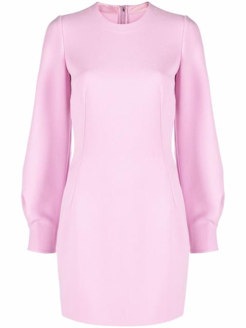 Dolce & Gabbana long-sleeve dart-detail dress