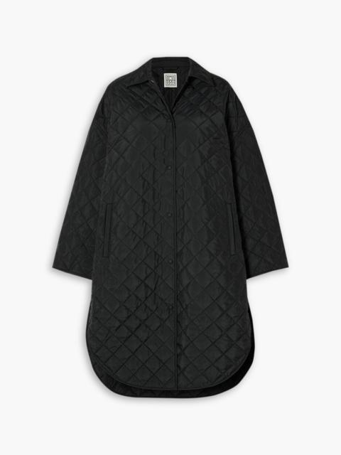 TOTEME Oversized quilted shell coat