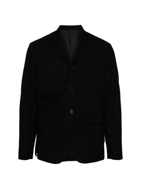 single-breasted blazer