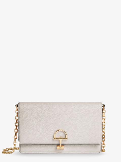 GUCCI Gucci Gucci Half Horsebit Leather Crossbody Bag